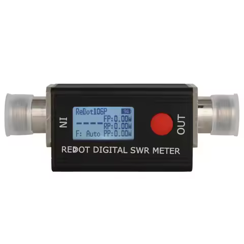 REDOT RD106P Digital SWR Meter SWR&Power Meter 120W FMB VHF UHF80-999MHz Standing-wave Ratio 1.00-99