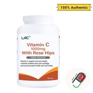 LAC Vitamin C 1000mg with Rose Hips Timed Release 180's