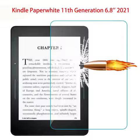 Tempered Glass For Kindle Paperwhite 11th Generation 2021 Screen Protector Guard Protective Film For