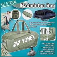 YONEX Tennis Badminton Bag Large Capacity Waterproof Wear-Resistant BA02331WEX Smoked Mint Green