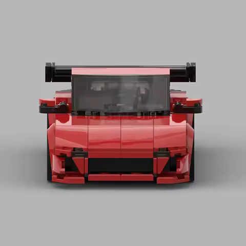 Furious Movies Model MOC Building Bricks RX-7 Sports Car Modular Technology Gifts Holiday Assemble C