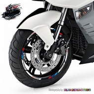 Ready Stock BMW C400X C400GT C600 Sport C650GT Modified Reflective Wheel Rim Decal Sticker