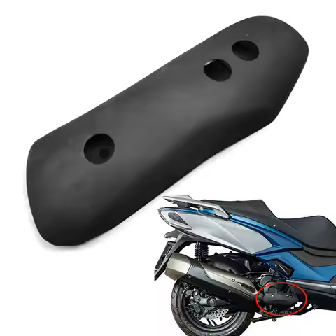 Motorcycle Front Exhaust Pipe Anti Scalding Protective cover Exhaust Hood Insulation For KYMCO 400cc