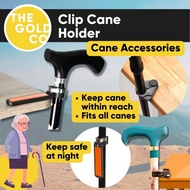 CLIP CANE HOLDER CANE ACCESSORIES MOBILITY AID FOR ELDERLY