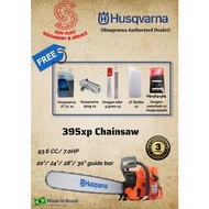 Husqvarna 395XP Chainsaw 20'' / 24'' / 28'' / 30'' Guide Bar And Chain (Made in Brazil)