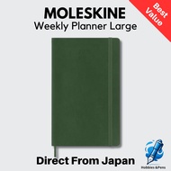Moleskine Planner 2026 January Start Weekly Large Soft Cover Myrtle Green