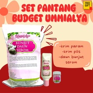 SET BERPANTANG BUDGET KEPERLUAN ASAS IBU BERSALIN KRIM PILIS, PARAM, DAN MANDIAN HERBA SEROM