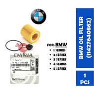 【READY STOCK】BMW Oil Filter For BMW 1 Series/ 2 Series/ 3 Series/ 4 Series/ 5 Series (11427640862)