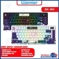 WOMIER SK80 - SK-80 - 75% - 81 Keys - Wired - Rgb - Gasket - Kanagawa Series - South Facing - Mechan
