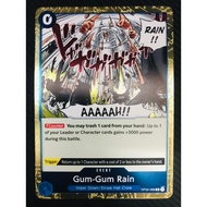 [TNTB] One Piece TCG Card OP02-068 - Gum-Gum Rain - Event - Rare - Blue