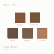 squad cosmetics color library contour cream