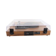 onlylove Record Player with BT Function 33/45/78RPM 3 Speed Antique Gramophone Turntable Disc for 7/