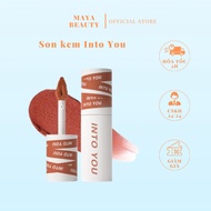 INTO YOU Mud Lipstick Matte Lip Mousse Texture Lipstick Into You Lipstick code EM MAYA.BEAUTY