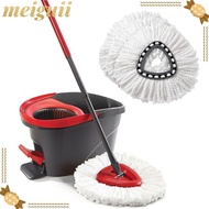 MEIGUII Mop Head Spin Mop For O-Cedar/Vileda Triangle Microfiber for O-Cedar/Vileda