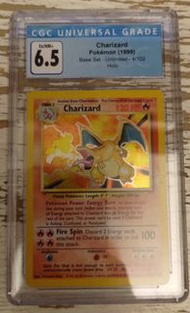 初代 1996 噴火龍 Charizard CGC 鑑定卡 寶可夢 精靈