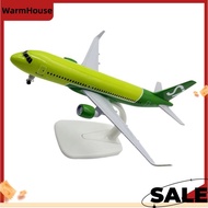 Alloy S7 1/400 Scale Airplane Model Replica Toy for Collection for Aircraft Lovers