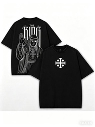 Baldwin IV T-Shirt: Jerusalem Cross Medieval Streetwear Special Edition