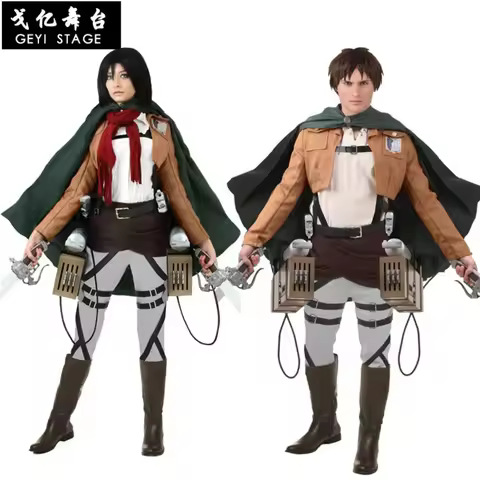 Attack on Titan jacket Shingeki no kyjin jacket Leton cosplay costume jacket any size high quality E