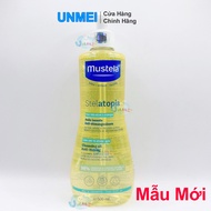 Dầu Tắm Gội Toàn Thân Cho Trẻ Sơ Sinh & Trẻ Em Da Chàm Mustela 500ml