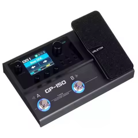 Valeton GP-150 Multi-effects Device NAM Amp Modeller Guitar Multi-Effect Pedal with Over 200 Effects