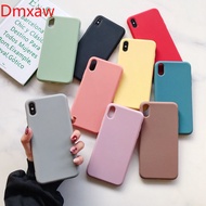 Candy Color Silicone Phone Case For OPPO Reno 6 Pro Plus A54 4G Matte Soft TPU Cover Cases