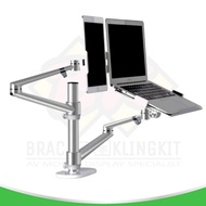 Bracket Monitor Stand 2in1 Combination For Laptop &amp; Tablet
