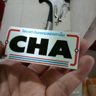 Emblem brand cha rama 9knalpot
