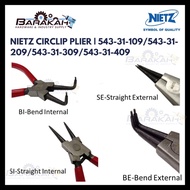 Nietz 9'' Circlip Pliers | 543-31-109 / 543-31-209 / 543-31-309 / 543-31-409