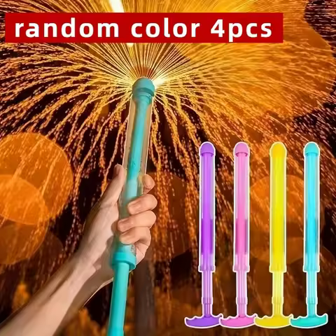 4 Durable Fireworks Water Guns - Pressure Water Guns Suitable for Swimming Pools, Beaches, and Backy