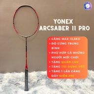Y.nex ARCSABER 11 PRO Badminton Racket MAX 13.5KG Beautiful Version Free Handle, Stretch Rope + 1 Free Tensioner