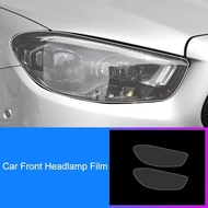 Car Front Headlamp Film for Mercedes Benz E Class E200 E260 E300 2016-2023 TPU Transparent Exterior 