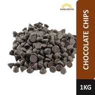 DARK CHOCOLATE CHIPS | CHOCOLATE CHIP | BAKING CHOCOLATE CHIPS GCB (HALAL)