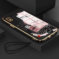 Casing HP For Samsung Galaxy A10 A10s M01s Case Casing Lucky Words Pattern Casing Casing HP Silicone