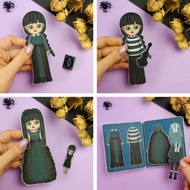 Paper doll Gothic Doll DressUp Outfit Doll Book