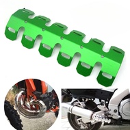 Off-road Exhaust Muffler Pipe Guard Protector Heat Shield For Kawasaki KX KLX KFX KDX 65 80 85 125 2