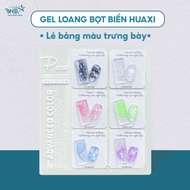 Gel loang tạo bọt biển Huaxi (15ml) - Gel loang bọt biển chuyên dụng làm móng nail