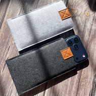 for iphone 17Pro Max CaseFor Apple iphone 17Pro Ultra-thin Handmade Wool Felt phone Sleeve Cover For