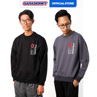 Garage Drift Sweater Bloodmoon Wave Crew Baju T Shirt Lelaki T Shirt Lelaki Baju Lelaki