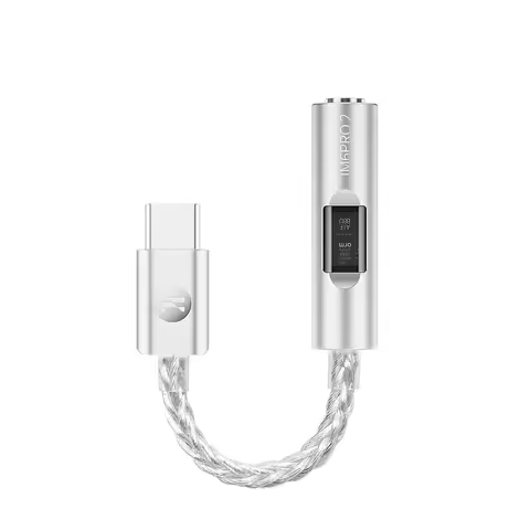 JCALLY JM6PRO II Visual HiFi Portable DAC & Amplifier Adapter with Dual-Chip Architecture Conexant C