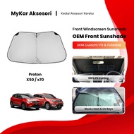 OEM Custom-Fit Car Front Windshield Sunshade FOR~PROTON X50 / X70 Customized Front Sunshade