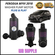 PERODUA MYVI NEW 2018 WASHER PUMP MOTOR (OEM) AIR SPRAY VIPER TANK KERETA PLUG PLAY SOCKET