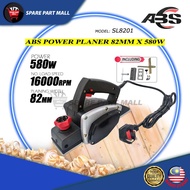 ABS POWER PLANER 82MM X 580W (SL8201)/ ELECTRIC WOOD HANDHELD PLANER FOR HOME FURNITURE DIY WOOD WOR