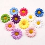 10pcs Daisy Sunflower Artificial Small Flower Head for Decoration Wedding Cake Party Artificial Dais