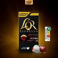 L'OR Espresso Ultimo Intensity 13 Coffee Capsules- Compatible with Nespresso®* Original Coffee Machi