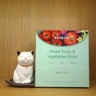 NEW PACKING ECOLITE MIXED FRUITS &amp;VEGETABLES DRINK VEGE FIBRE (10G x 15 SACHETS)