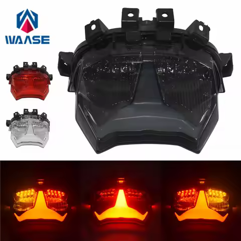 waase For Yamaha MT-09 SP MT09 V4 2024 2025 E-Mark Rear Tail Light Brake Turn Signals Integrated LED