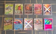 PTCG 日版 SV8 | 鐵蟻ex SR / 彩粉蝶AR / 泥巴魚AR / 艾姆利多AR / 鐵蟻ex / 美納斯ex / 請假王ex / 奇跡耳麥ACE