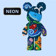 Lego bearbrick Bear 55cm NEON Animal Assembled Model For Smart Boys And Girls