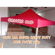 (ready stock)10x10 lebih tahan lasak AAA portable canopy super heavy duty AAA