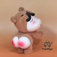 Item Panas Punggung Beruang Krayon Shin-chan Patung Punggung Seronok Puffer Capybara Shin-chan Anak 